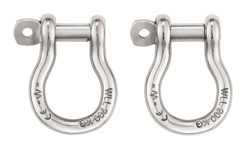 Petzl Shackles (Manilles) for ASTRO, pack 2
