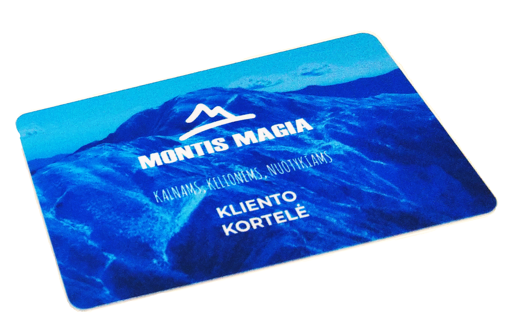 Kliento kortelė (nuolaidoms)
