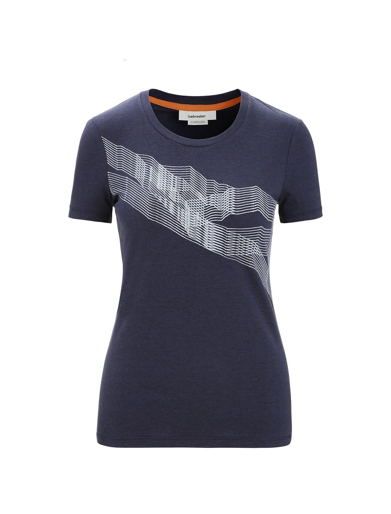 Icebreaker Wmns Central Classic SS Tee St Anton