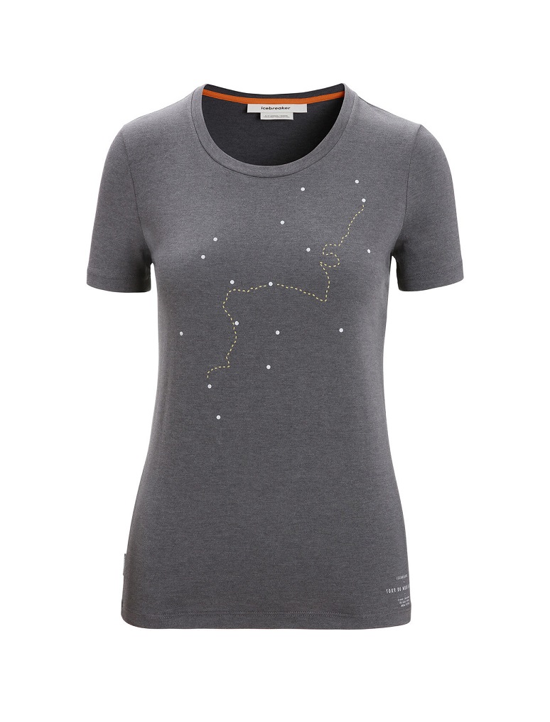 Icebreaker Wmns Central Classic SS Tee Tour du Mont Blanc