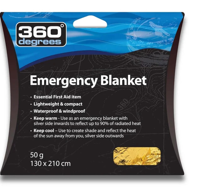 360 Degrees Emergency Blanket