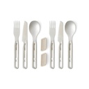 Sea To Summit Detour Stainless Steel Cutlery Set - [2P] [6 Piece]