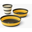 Sea To Summit Frontier UL Collapsible Dinnerware Set - [1P] [3 Piece]
