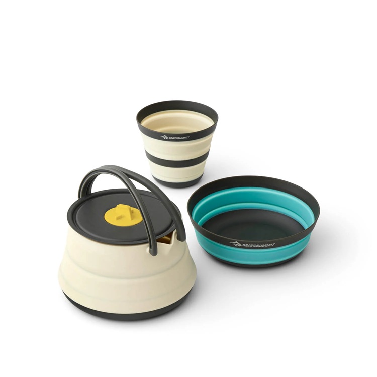 Sea To Summit Frontier UL Collapsible Kettle Cook Set - [1P] [3 Piece]