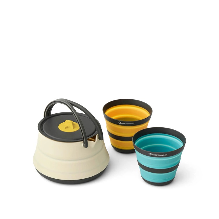 Sea To Summit Frontier UL Collapsible Kettle Cook Set - [2P] [3 Piece]