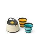 Sea To Summit Frontier UL Collapsible Kettle Cook Set - [2P] [3 Piece]