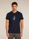 Icebreaker Men 150 Tech Lite T-Shirt Bear Tour