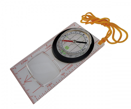 [037002] AceCamp Fluorescent Map Compass