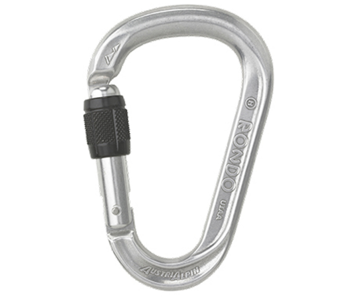 AustriAlpin HMS RONDO screw-lock, anodized
