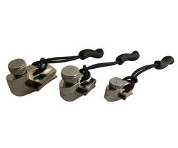 [ACE000139] Munkees FixnZip Silver 3-pack