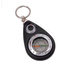 [MUN000004] Munkees Keychain Compass with Thermometer