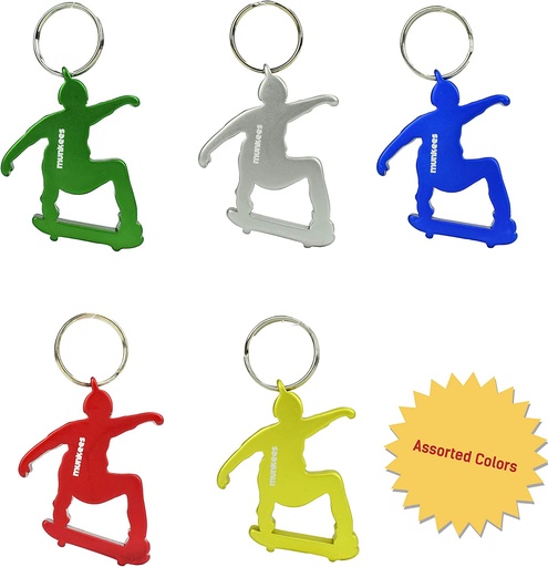 [MUN000100] Munkees Bottle Opener – Skateboarder