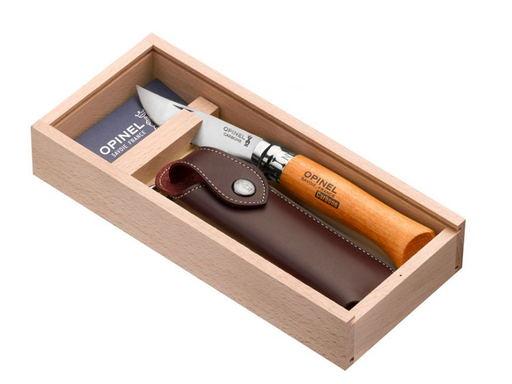[OPN000092] Opinel Carbon Steel N°8 + CASE + SHEATH