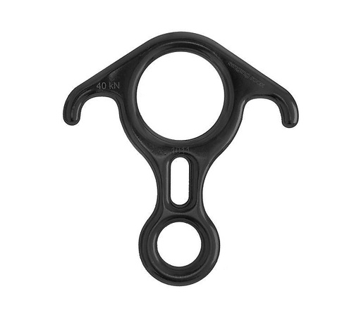 [K6180BB] Singing Rock RESCUE Figure 8 Black matt