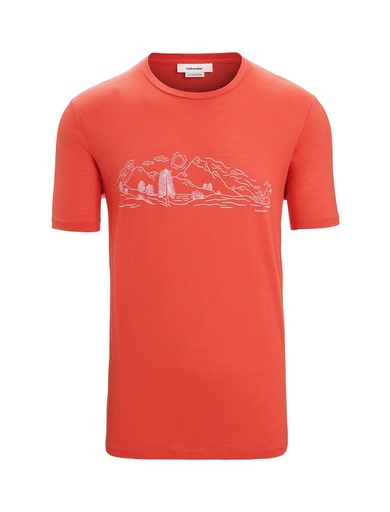 Icebreaker Mens Tech Lite II SS Tee Nature Sprint