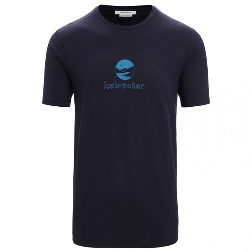 Icebreaker Mens Tech Lite II SS Tee Icebreaker Essential Logo