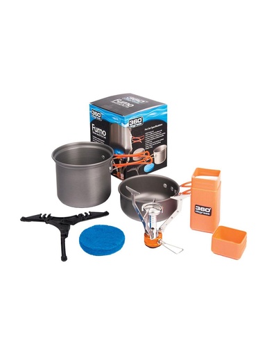[360FURNOSET] 360 degrees Furno Stove + Pot Set