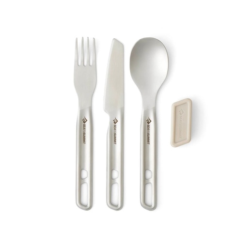 [ACK036021-121801] Sea To Summit Detour Stainless Steel Cutlery Set - [1P] [3 Piece]