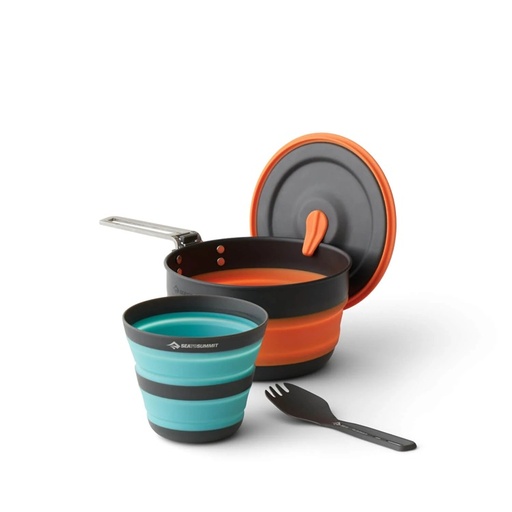 [ACK025031-122107] Sea To Summit Frontier UL Collapsible One Pot Cook Set - [3 Piece] 1L