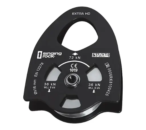 [RK810BX00] Singing Rock Pulley EXTRA HD, black