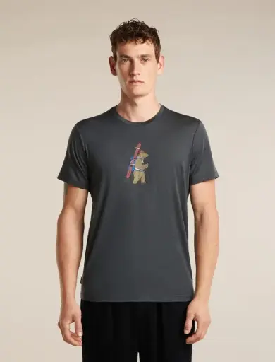 Icebreaker Men 150 Tech Lite T-Shirt Bear Tour